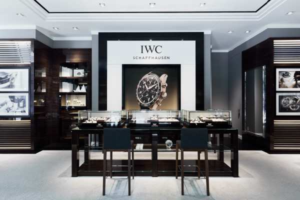 IWC銀座ブティックの風景