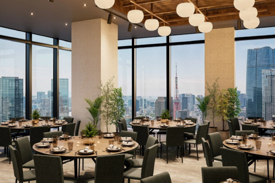 1 Hotel Tokyoの内観